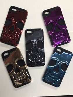 Iphone 5/5S/5SE/6/6S/6P/6sP - Skeleton Skull Case
