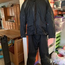 Dainese D-Dry Motorcycle 54 Jacket and 56 Pant Suit