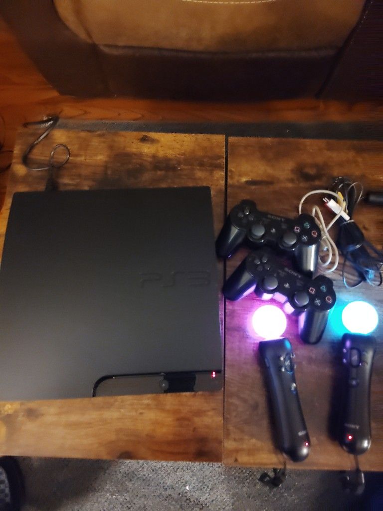 PS3 Console &4games