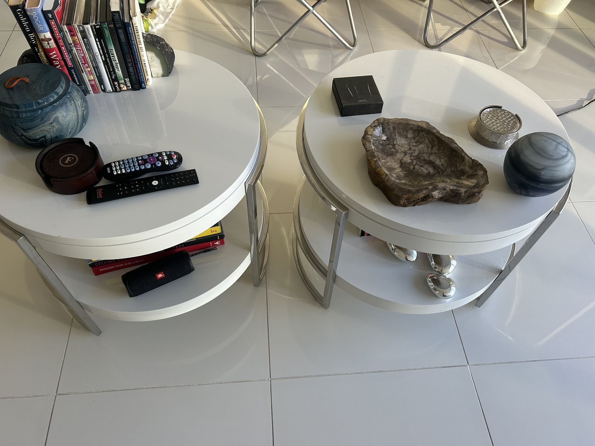 (2) Accent Side Tables