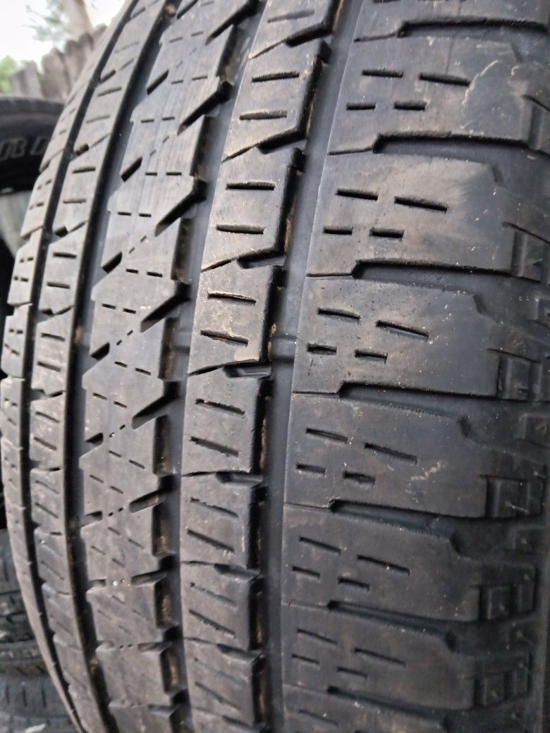 BRIDGESTONE 275 55 R20 SET COMPLETO DÉ 4 LLANTAS USADAS 80% DE VIDA for ...