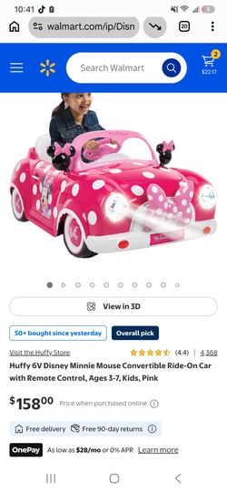 Minnie mouse car
