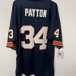 Chicago Bears Walter Payton  # 34 2x New