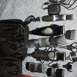 1 WALH, 1 Remington,1 Trimmer +10  Guards