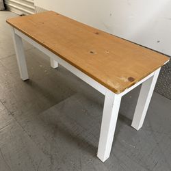 wooden table