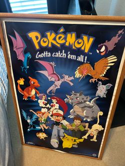Vintage Pokémon Poster