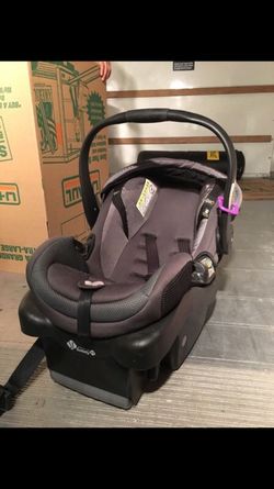 Car seat with base