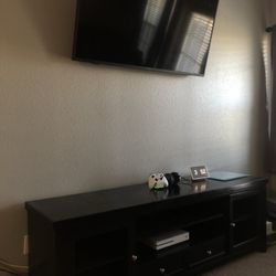 75” TV Stand . REAL WOOD