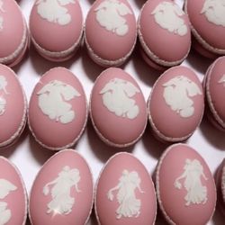 Wedgwood Pink Dancing Hours And Zephyrs Eggs