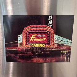 5”x7” Las Vegas Old Style Fremont Casino Fridge Magnet