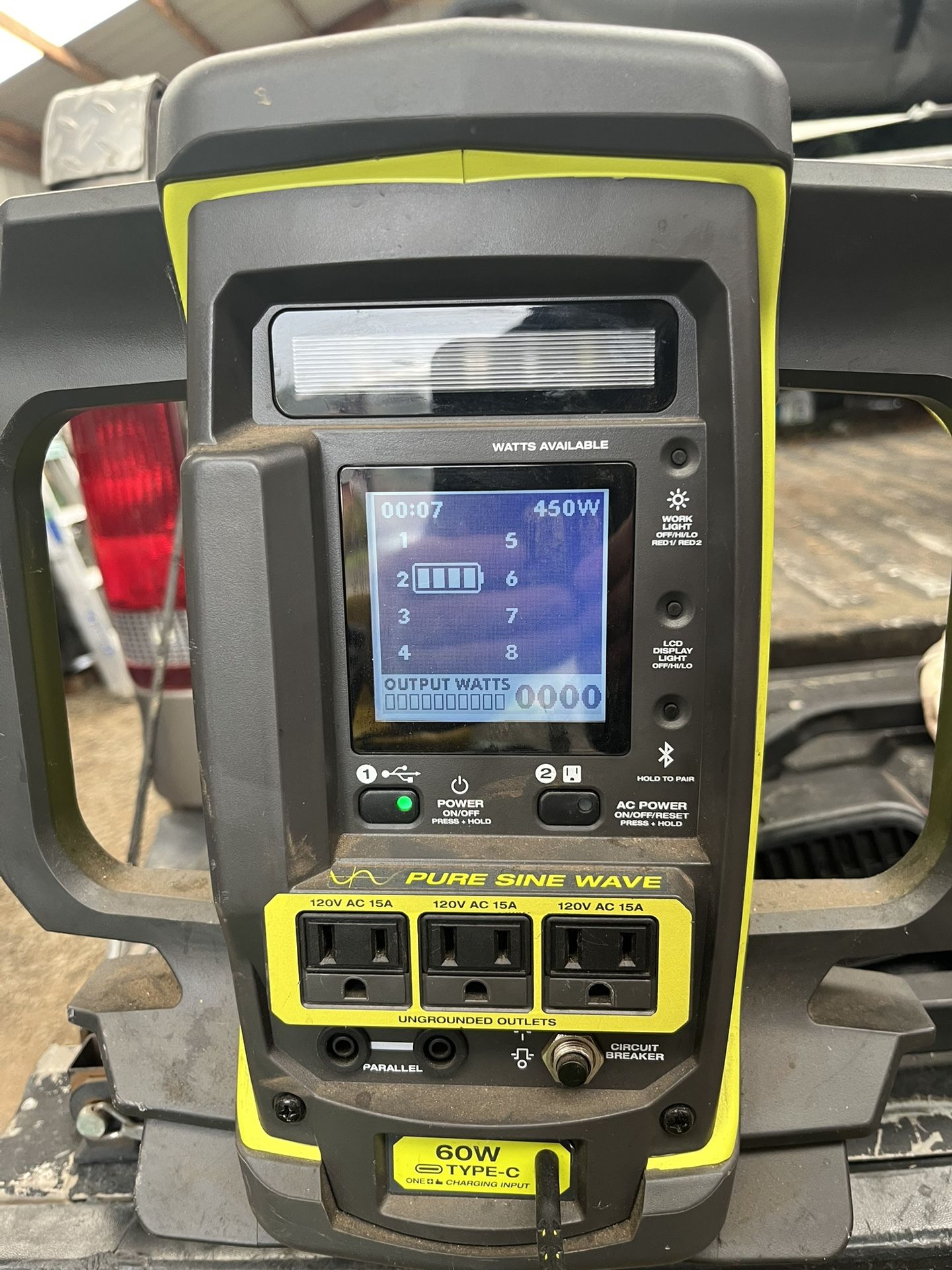 Ryobi 18v Power Station
