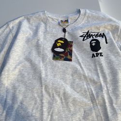 Bape x Stussy