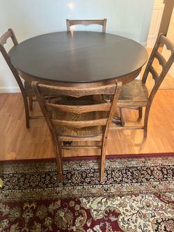 Table and chairs