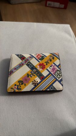Original Tory Burch Floral Print Wallet