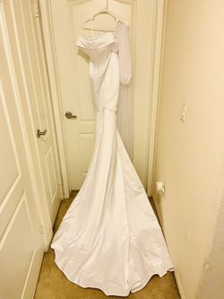 Off The Shoulder Wedding Dress