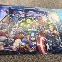 Marvel Avengers 3D Poster 27*19”