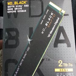 2TB WD Black NVME 