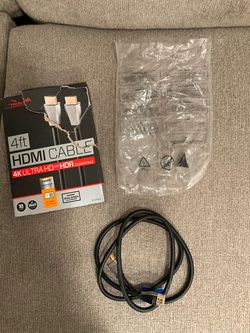 BRAND NEW Rocketfish 4FT 4K Ultra HD HDMI Cable – NEVER USED!