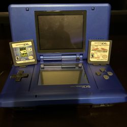 Nintendo DS blue