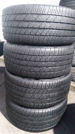 Four matching Bridgestone tires for sale 245/40/18