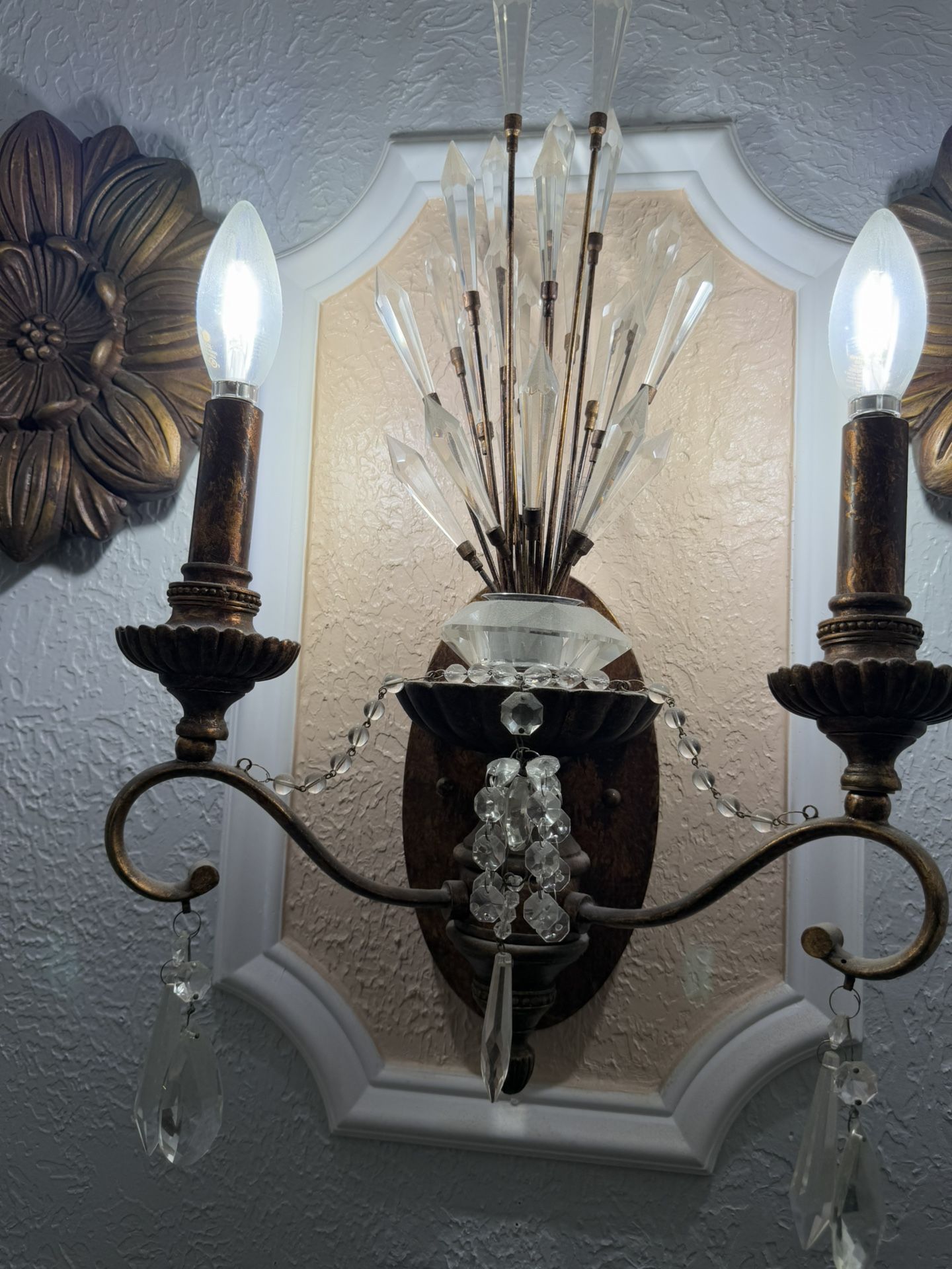 Vintage Wall Light 23”inch Tall 