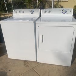 GE Washer And Gas Dryer 