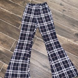 flared pattern leggings 