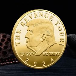 Donald Trump President Gold Coin 