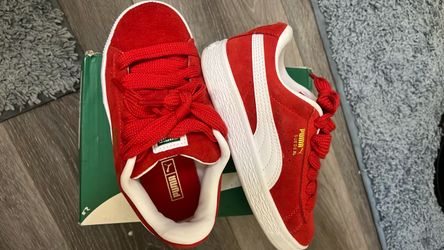 Kids 13c red Pumas