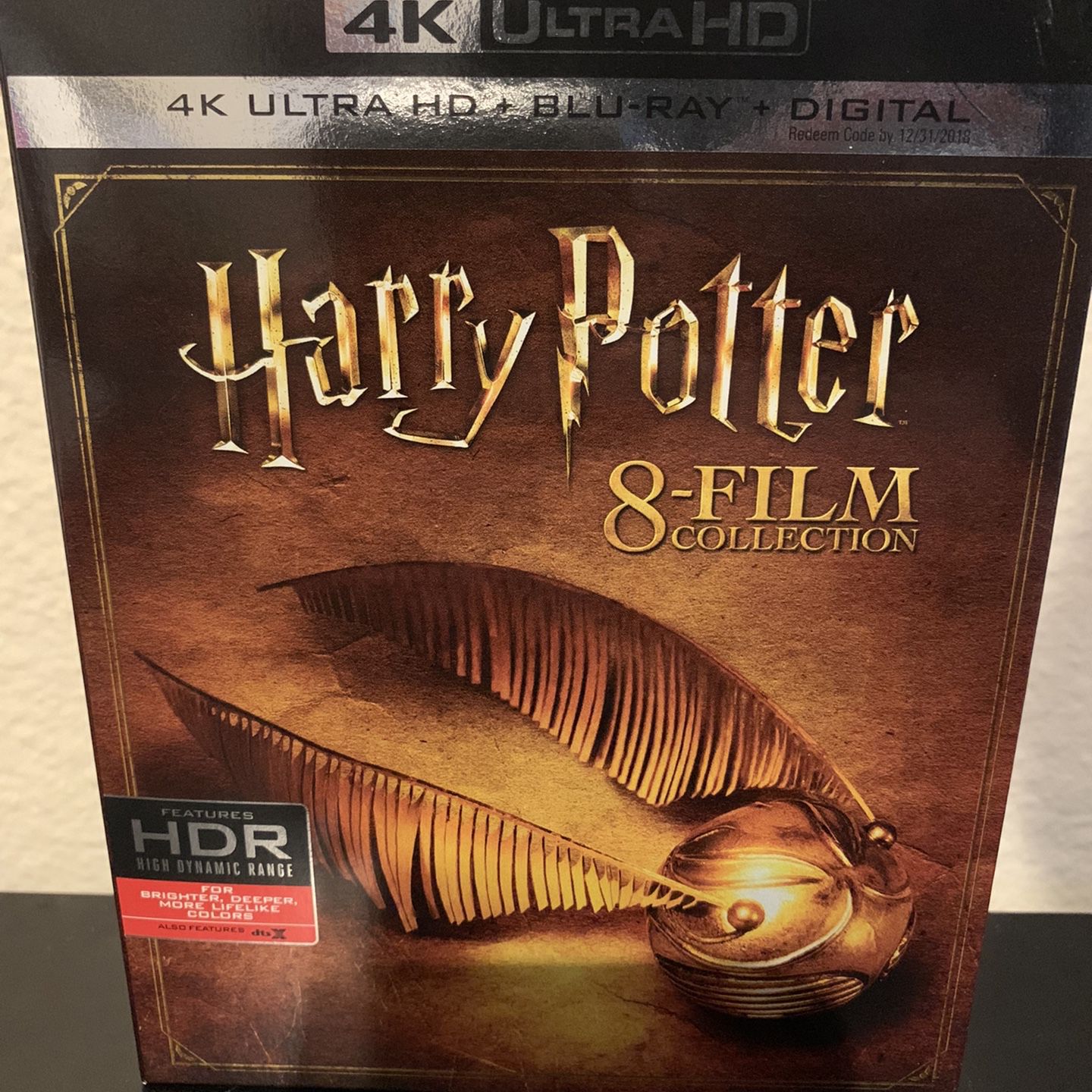 Harry Potter [ Complete 8-Film Collection ] (4K Ultra HD + Blu-ray) NEW