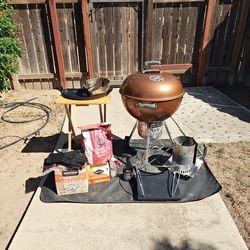 22" Original Kettle Premium, Copper w/ Supplies