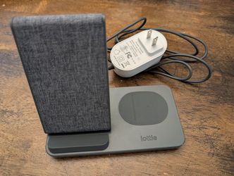 iOttie iON Wireless Duo Stand + Pad (Dark Gray) Made for Google CHWRIO107GL