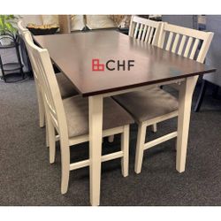 5 Pieces Dining Table Set  - Limited Time Offer 