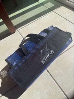 Saltwater trolling lures and bag