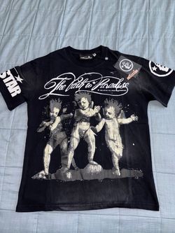 Hellstar 'Path to Paradise' Black Graphic T-Shirt