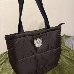 Vs Pink black Tote Bag 