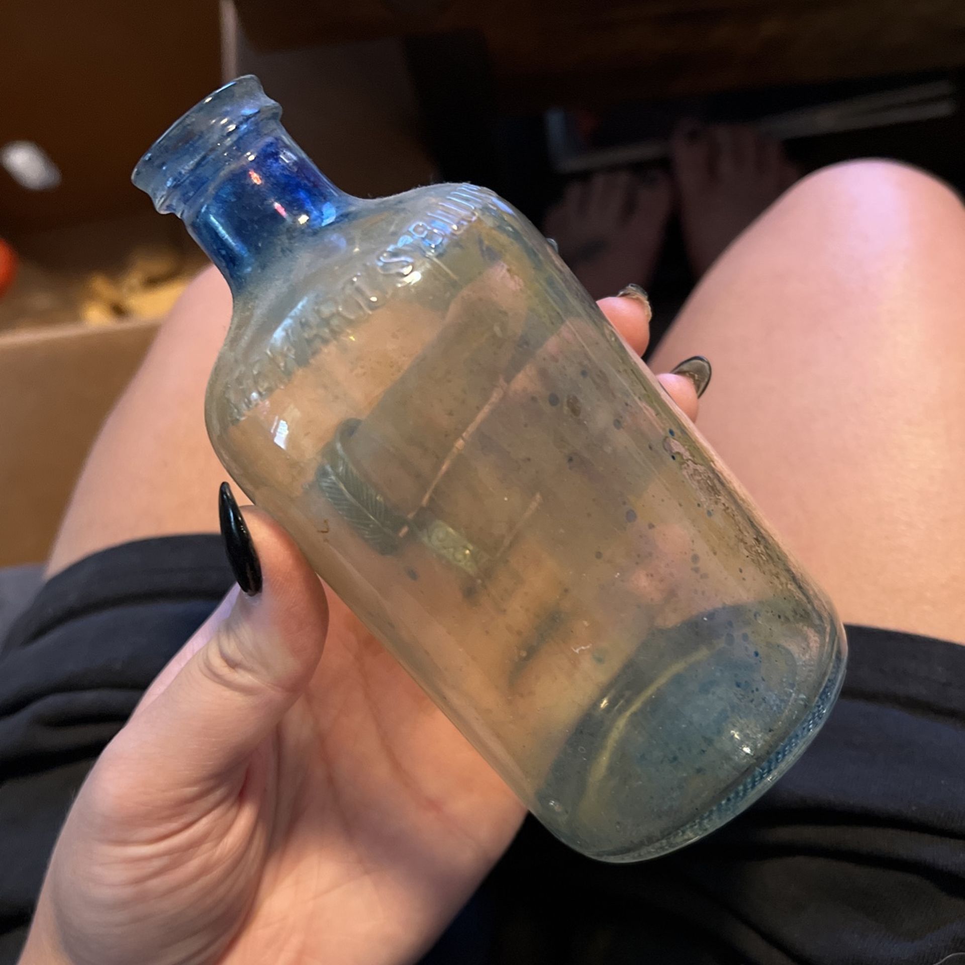 Antique 'Mrs. Stewart's Bluing' Bottle