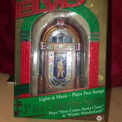Elvis Presley Jukebox Christmas Ornament
