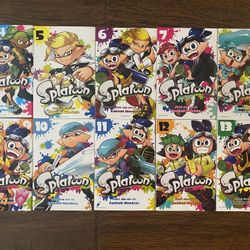 Splatoon Manga Vol. 4-13 English