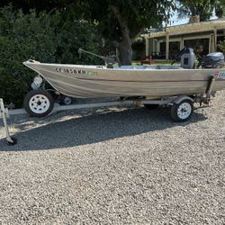 Gregor With  15hp New Yamaha Motor