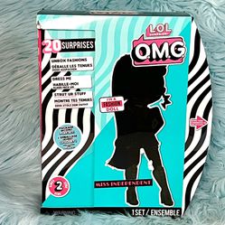 NEW! LOL Surprise OMG Miss Independent Doll w/20 Surprises 