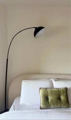 Black Arc Floor Lamp
