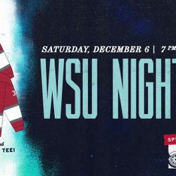 (2) Tickets 12/6/25 WSU Washington State University Jersey Night Seattle Kraken Vs Detroit Red Wings Climate Pledge Arena
