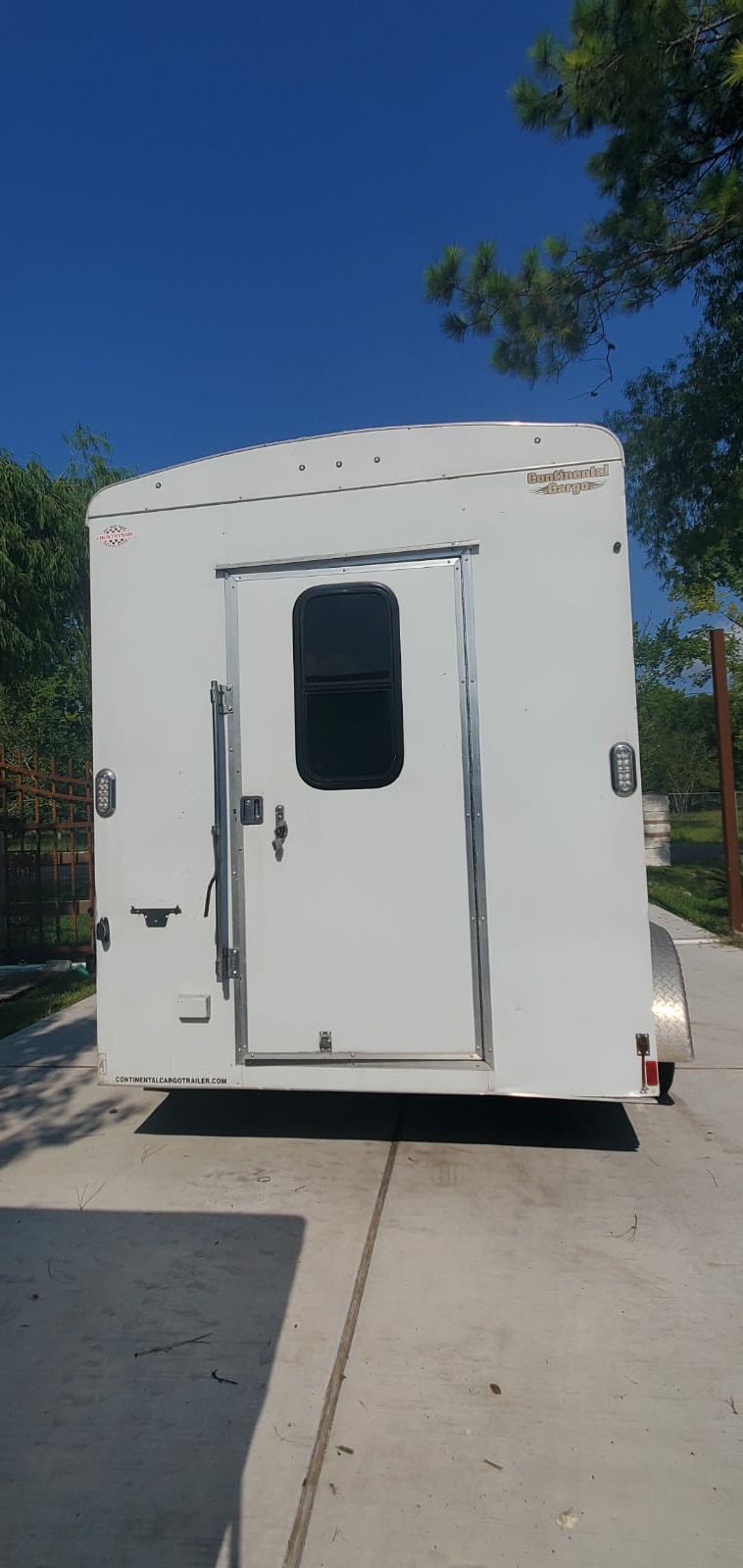 14ft converted cargo trailer mini tiny home. PLEASE READ