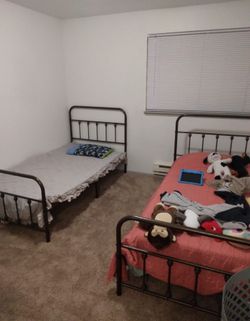 Twin bed frame only