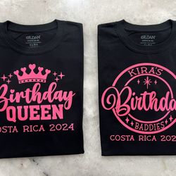 Personalized Birthday Shirts 