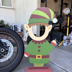 2 FT Elf Christmas Decor