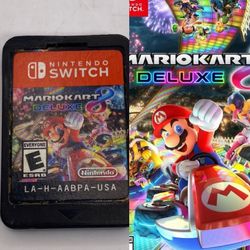  Mario Kart 8 Deluxe (Nintendo Switch, 2017) Cartridge Only - Tested 