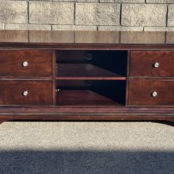 4 drawer tv/media console table 