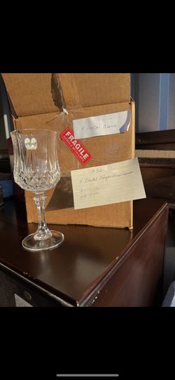 Crystal Glasses (4count)